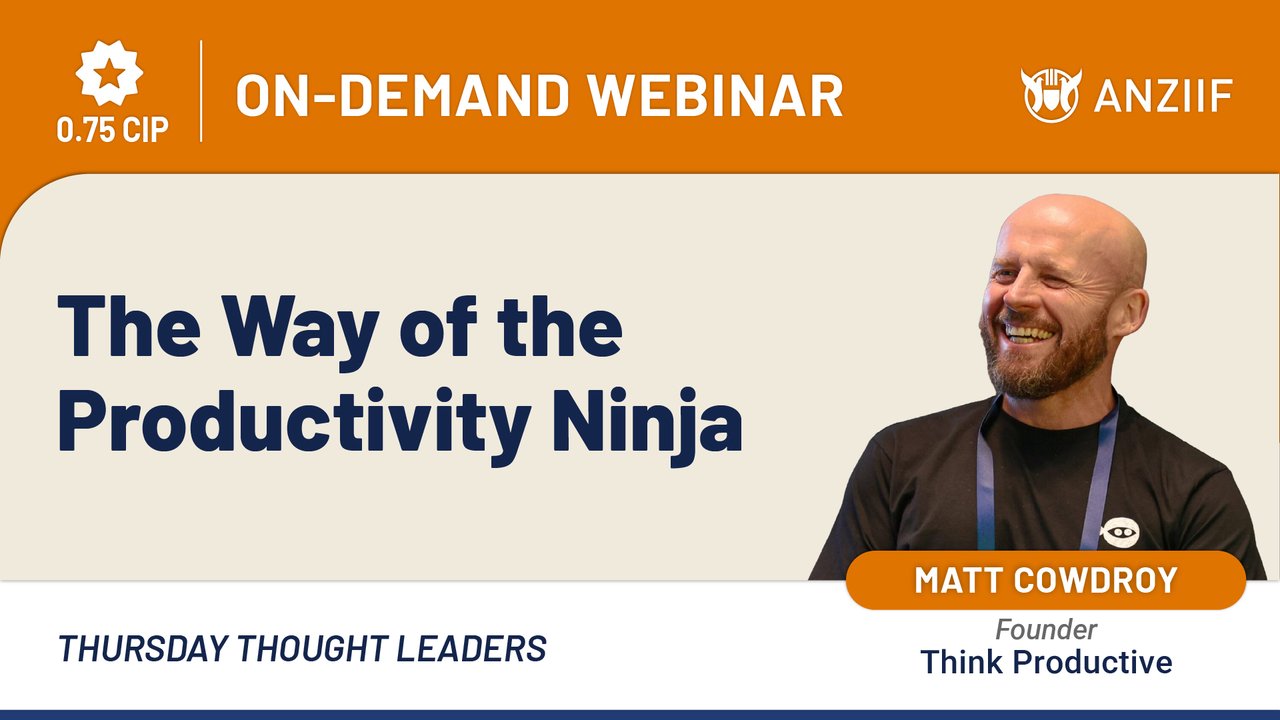 The way of the Productivity Ninja